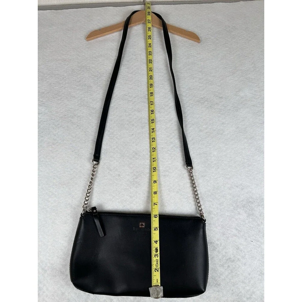 Kate Spade New York Sawyer Declan Street Chain Crossbody Bag  WKU6081 Black